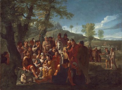 Saint John the Baptist Preaching, c.1665 by Willem Reuter